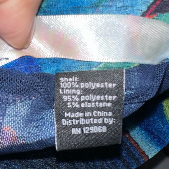 Desigual multi color print skirt sz S #Q1 - Picture 4 of 4